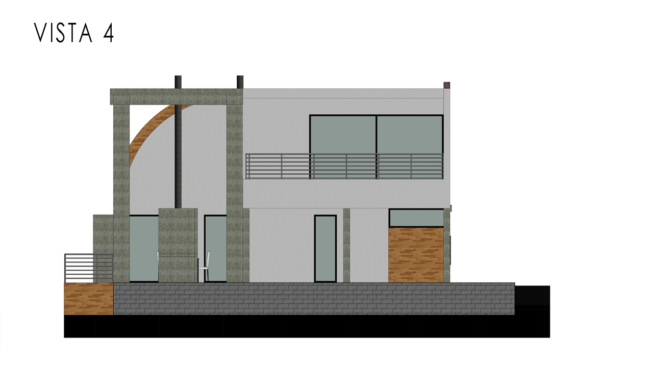 Casa curva realizada por Estudio de Arquitectura Fernandez Long y Asoc