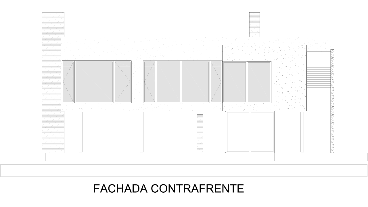 Diseño de una casa hecha por Estudio Fernández Long y Asociados